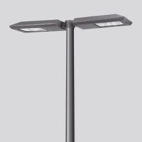 BEGA LED-Aufsatzleuchte 106W 76mm 3000K 99532AK3 14128lm si Konv Alu Gl_tr IP66