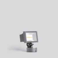 BEGA LED-Anbaustrahler 20,5W Konv DALI 77538AK4 1LED si 4000K ws 2295lm si mt