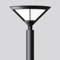 BEGA LED-Aufsatzleuchte 26,6W 76mm 4000K 77180K4 2495lm graphit Konv Alu IP54