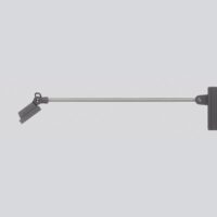 BEGA LED-Anbaustrahler 20,7W Konv DALI 77551AK3 1LED si 3000K ws 2056lm si mt