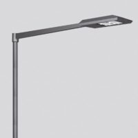 BEGA LED-Aufsatzleuchte 53W 76mm 3000K 77728AK3 7553lm si Konv Alu Gl_tr IP66