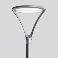 BEGA LED-Aufsatzleuchte 25,8W 76mm 4000K 84120AK4 2671lm si Konv Alu Kst_strukt