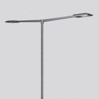 BEGA LED-Aufsatzleuchte 106W 76mm 4000K 77758AK4 15541lm si Konv Alu Gl_tr IP66