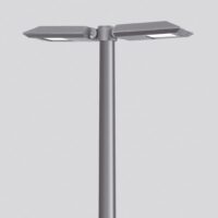 BEGA LED-Aufsatzleuchte 69W 76mm 4000K 99529AK4 10270lm si Konv Alu Gl_tr IP66
