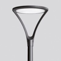BEGA LED-Aufsatzleuchte 25,8W 76mm 4000K 84120K4 2671lm graphit Konv Alu IP65