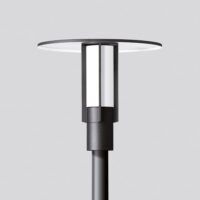 BEGA LED-Aufsatzleuchte 26,5W 76mm 3000K 77120K3 2801lm graphit Konv Alu IP65
