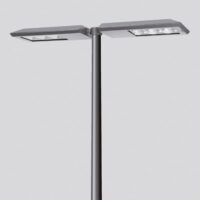BEGA LED-Aufsatzleuchte 206W 76mm 4000K 99534AK4 28188lm si Konv Alu Gl_tr IP66