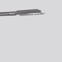 BEGA LED-Ansatzleuchte 53W 60mm 3000K si 99454AK3 7168lm Konv Alu Gl_tr IP66