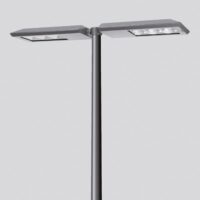 BEGA LED-Aufsatzleuchte 206W 76mm 3000K 99534AK3 27414lm si Konv Alu Gl_tr IP66