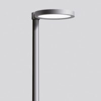 BEGA LED-Aufsatzleuchte 26,4W 76mm 3000K 99407AK3 3276lm si Konv Alu Gl_strukt