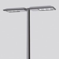 BEGA LED-Aufsatzleuchte 206W 76mm 4000K 99481AK4 29732lm si Konv Alu Gl_tr IP66