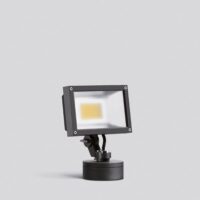 BEGA LED-Anbaustrahler 10W Konv 1LED ws 84360K3 graphit 3000K 960lm graphit mt