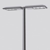 BEGA LED-Aufsatzleuchte 206W 76mm 3000K 99481AK3 28914lm si Konv Alu Gl_tr IP66