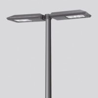 BEGA LED-Aufsatzleuchte 134W 76mm 3000K 99533AK3 19608lm si Konv Alu Gl_tr IP66