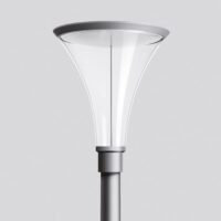 BEGA LED-Aufsatzleuchte 25,8W 76mm 4000K 77135AK4 2543lm si Konv Alu Kst_tr IP65