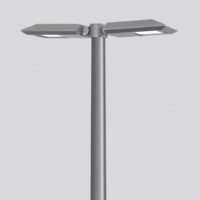 BEGA LED-Aufsatzleuchte 27,2W 76mm 4000K 99447AK4 3710lm si Konv Alu Gl_tr IP66