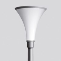 BEGA LED-Aufsatzleuchte 25,8W 76mm 4000K 77122AK4 2704lm si Konv Alu Kst_opal