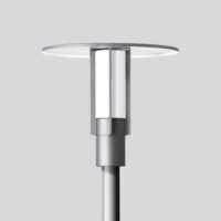 BEGA LED-Aufsatzleuchte 26,5W 76mm 4000K 77120AK4 2874lm si Konv Alu Kst_opal