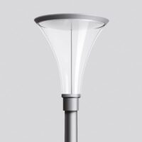 BEGA LED-Aufsatzleuchte 25,8W 76mm 4000K 77151AK4 2591lm si Konv Alu Kst_tr IP65