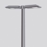 BEGA LED-Aufsatzleuchte 69W 76mm 4000K 99474AK4 9764lm si Konv Alu Gl_tr IP66