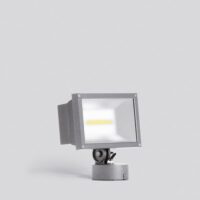 BEGA LED-Anbaustrahler 30,4W Konv DALI 77539AK4 1LED si 4000K ws 3706lm si mt