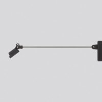 BEGA LED-Anbaustrahler 20,7W Konv DALI 77551K4 1LED graphit 4000K ws 2174lm mt