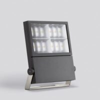 BEGA LED-Anbaustrahler 371W Konv 1-10V 84501K3 DALI 4LEDs graphit 3000K ws mt