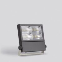 BEGA LED-Anbaustrahler 190W Konv 1-10V 84502K4 4LEDs graphit 4000K ws 19541lm