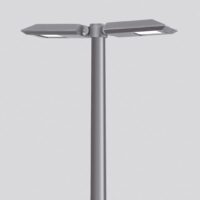 BEGA LED-Aufsatzleuchte 52W 76mm 3000K 99528AK3 7174lm si Konv Alu Gl_tr IP66
