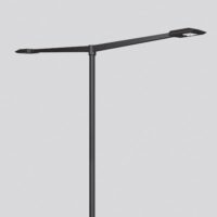 BEGA LED-Aufsatzleuchte 69W 76mm 4000K 77736K4 9764lm graphit Konv Alu Gl_tr