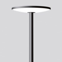 BEGA LED-Aufsatzleuchte 27,5W 76mm 4000K 88164K4 2873lm graphit Konv Alu IP65