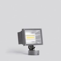 BEGA LED-Anbaustrahler 30,4W Konv DALI 77537AK4 1LED si 4000K ws 3602lm si mt