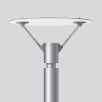 BEGA LED-Aufsatzleuchte 46,7W 76mm 4000K 77210K4 3768lm si Konv Alu Gl_tr IP65