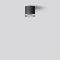 BEGA LED-Anbaustrahler 5,4W Konv 1LED ws 66050K3 graphit 3000K 495lm graphit mt