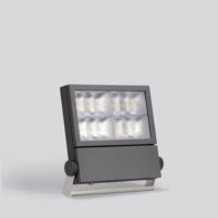 BEGA LED-Anbaustrahler 190W Konv 1-10V 84500K3 DALI 4LEDs graphit 3000K ws mt
