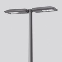 BEGA LED-Aufsatzleuchte 106W 76mm 4000K 99532AK4 14534lm si Konv Alu Gl_tr IP66