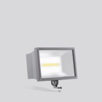 BEGA LED-Anbaustrahler 71W Konv DALI si 77427AK3 1LED 3000K ws 8060lm si mt Alu
