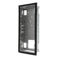 B-Ware DoorBird D2102V/D2103V/D2101FV Fingerprint 50/D2101FV EKEY Unterputz Montagerückgehäuse, Edelstahl V2A