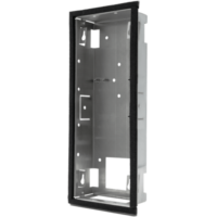 B-Ware DoorBird D2101KV/D2102FV Fingerprint 50/D2102FV EKEY Unterputz Montagerückgehäuse, Edelstahl V2A