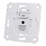 B-Ware Homematic IP Wired Smart Home Wandtaster für Markenschalter 2-fach, HmIPW-BRC2