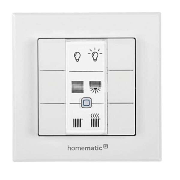 B-Ware Homematic IP Smart Home Wandtaster 6-fach, HmIP-WRC6