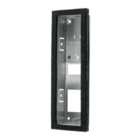 B-Ware DoorBird D1101FV Fingerprint 50 Unterputz Montagerückgehäuse, Edelstahl V2A