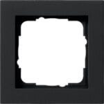 B-Ware Gira Abdeckrahmen 1fach schwarz 021109