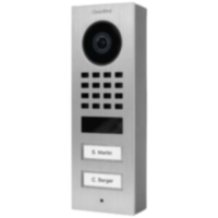 B-Ware DoorBird IP Video Türstation D1102V Aufputz mit 2 Ruftasten, inklusive Aufputzgehäuse, Edelstahl V2A