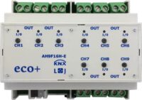 B-Ware Lingg&Janke KNX Schaltaktor eco+ 9-fach 16A 6TE AH9F16H-E