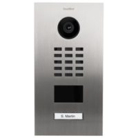 B-Ware Doorbird D2101V IP Video Türstation, mit einer Ruftaste, in Edelstahl V2A