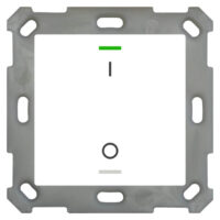 B-Ware MDT technologies Taster Light 55 1-fach RGBW, rws/glä, schalt. BE-TAL55T1.B1