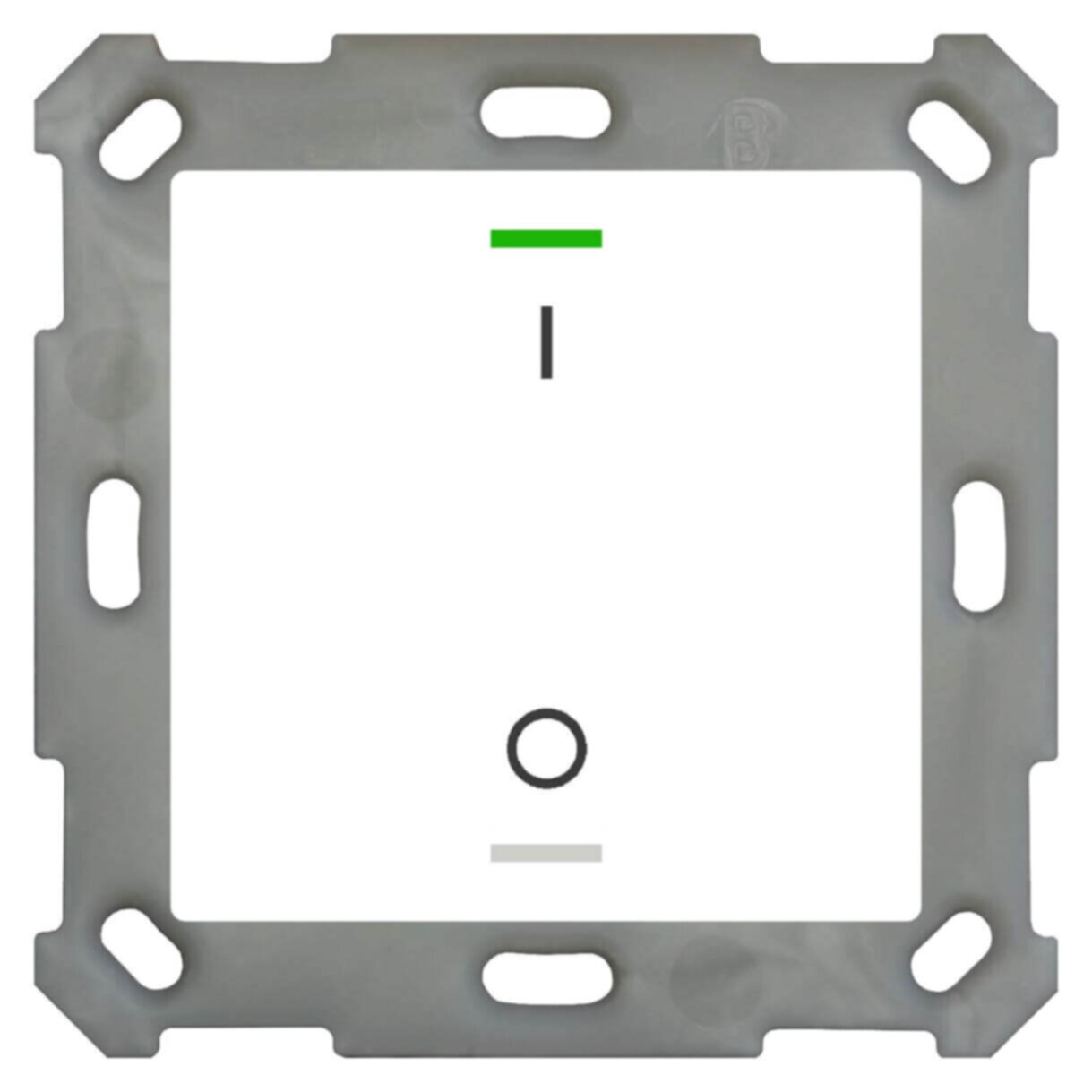 B-Ware MDT technologies Taster Light 55 1-fach RGBW, rws/glä, schalt. BE-TAL55T1.B1