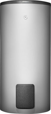 Bild vom Produkt: BOSCH Wärmepumpenspei. STORA WH 370 LP1B 1591x750, 352 L, zylindrisch, silber