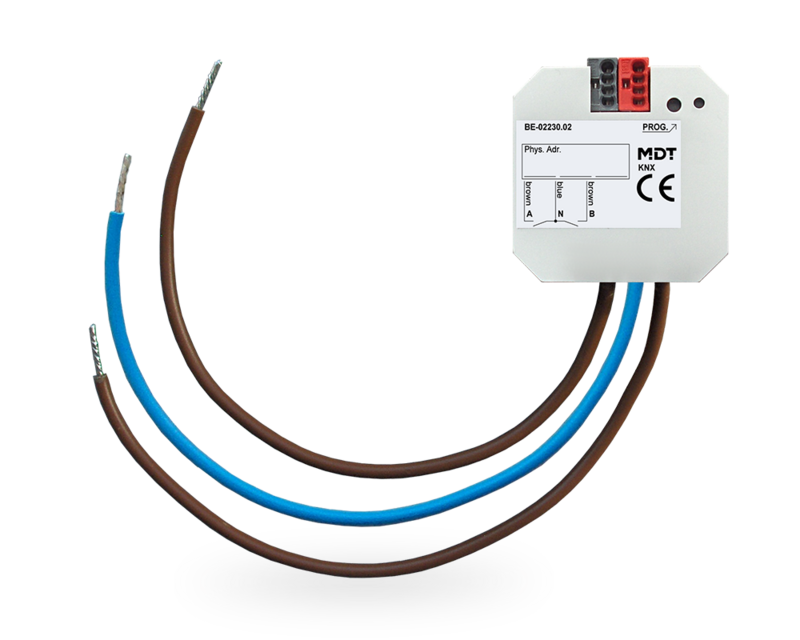B-Ware MDT technologies Tasterschnittstelle 2-fach UP, 230VA – Produktbild 1 (Hersteller)